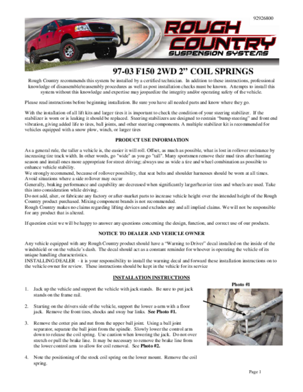 Installation Manual
